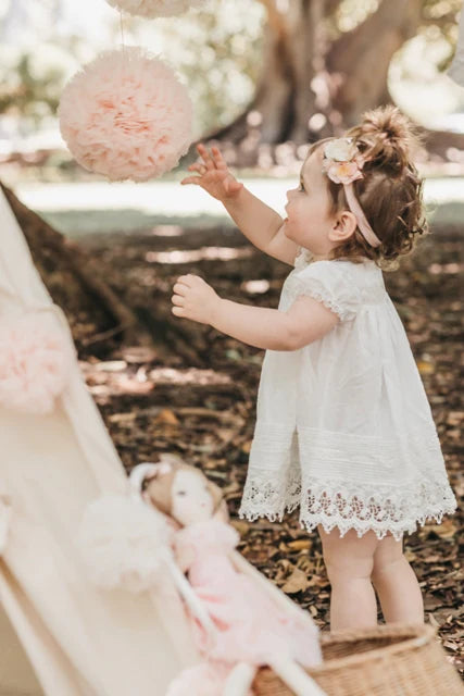 Sugar Plum Baby Lace Dress