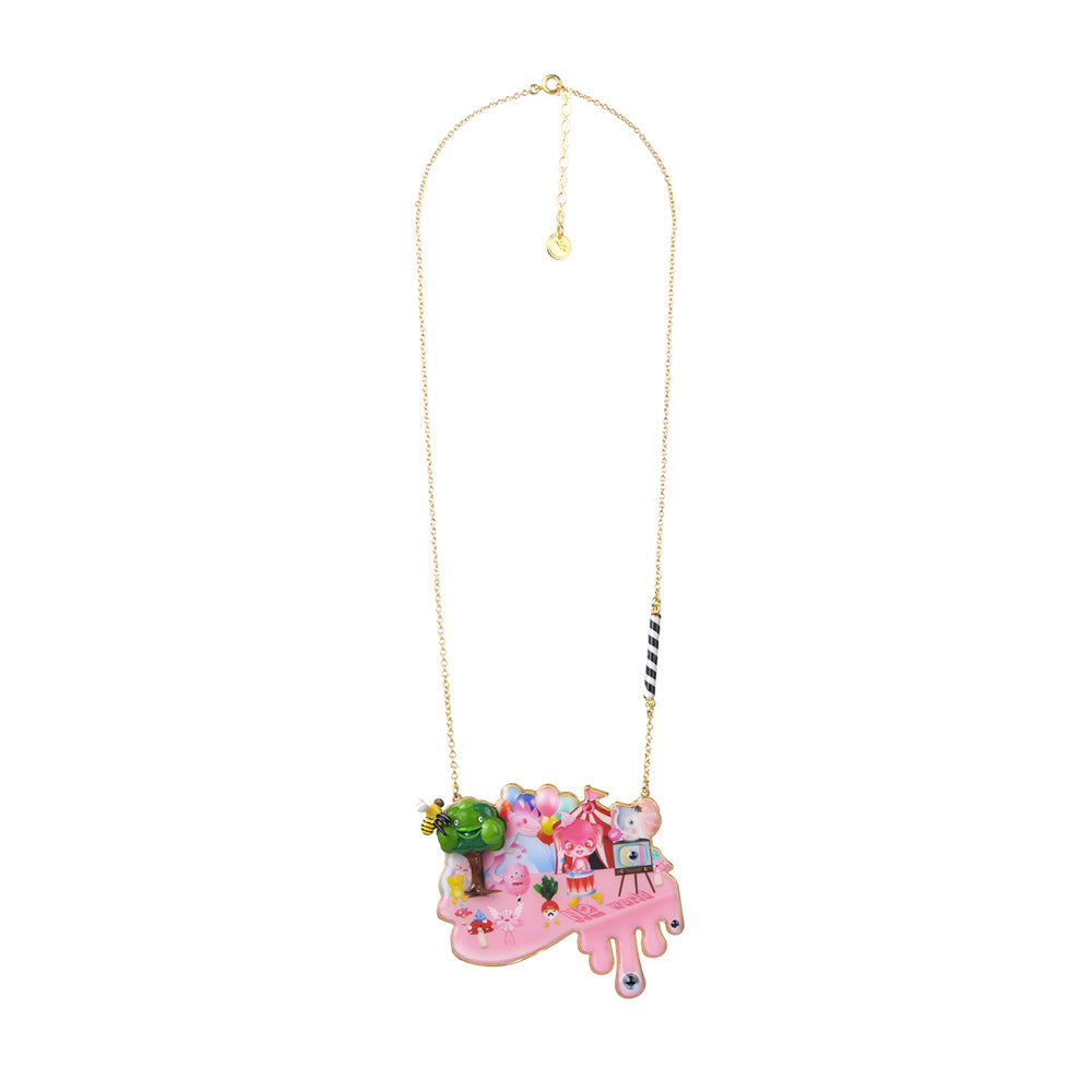 Candy Monster At Theé Funfair Necklace | ABCM3091