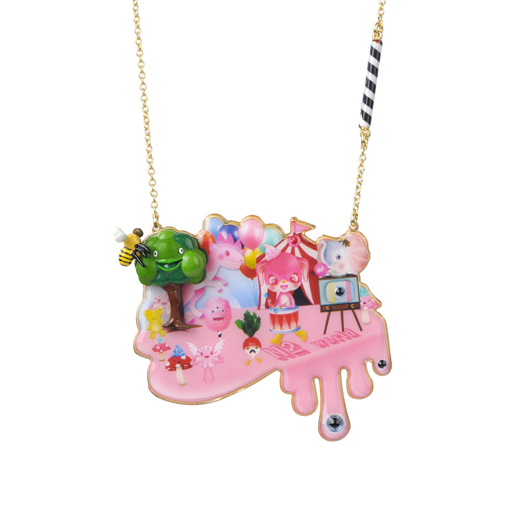 Candy Monster At Theé Funfair Necklace | ABCM3091