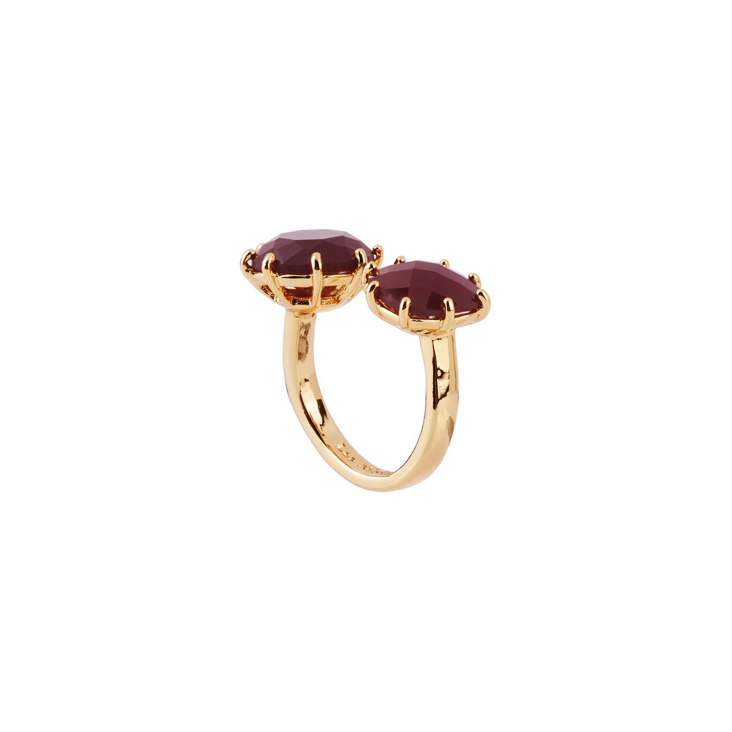 La Diamantine 2 Little Stones Aurore Purple Rings