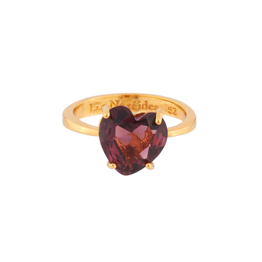 Plum Hearthstone La Diamantine Solitaire Rings | AILD617/11