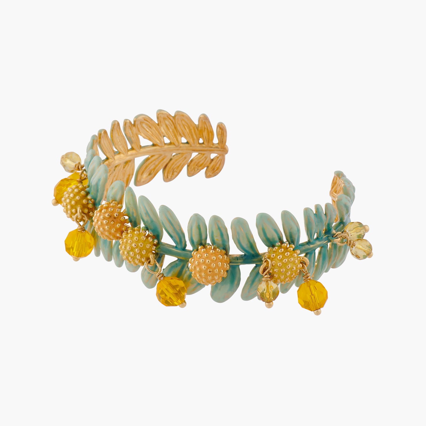 Mimosa Flowers Bangle Bracelet | ALPE202/11