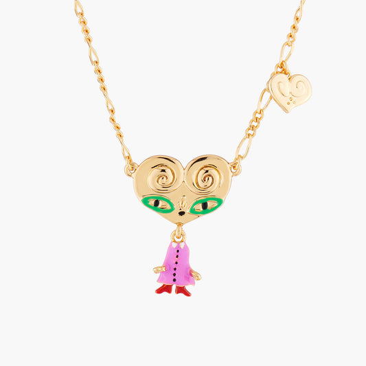 Aunty Palmier Pendant Necklace | AMFP3031