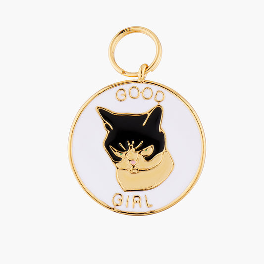 Good Girl Cat Pendant Necklace | AMNA9011