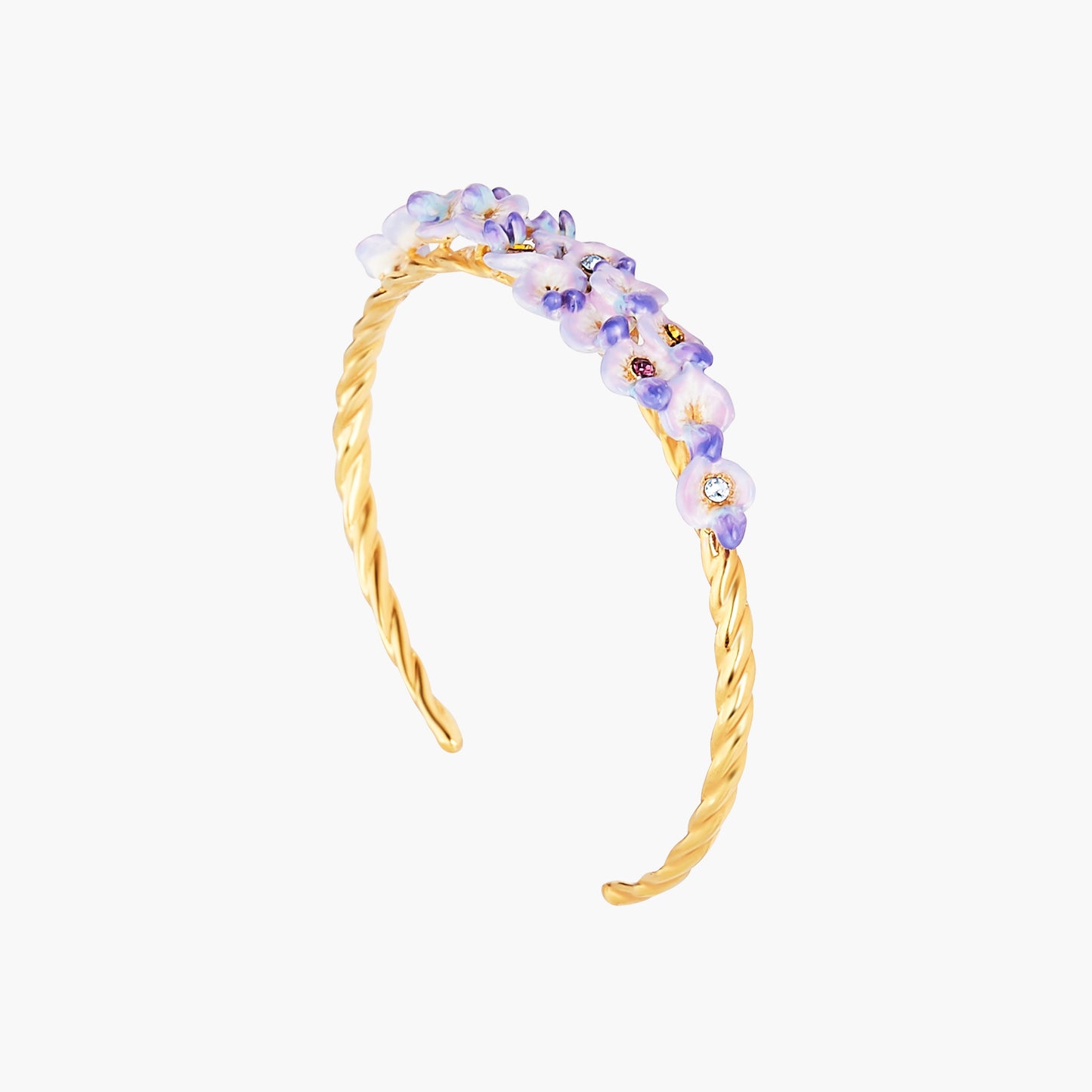 Wisteria Flowers Bangle S Bracelet | ANOF202/11