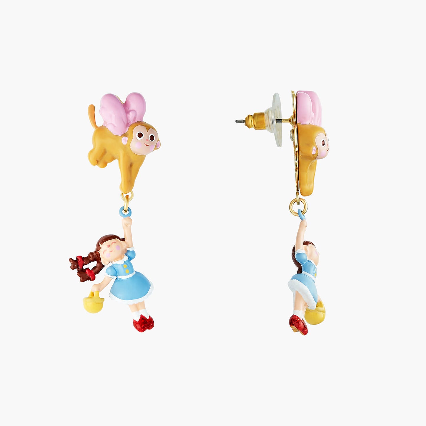 Theé Toto & Dorothy Dorothy And Theé Winged Monkey Earrings | ANOZ107C/1