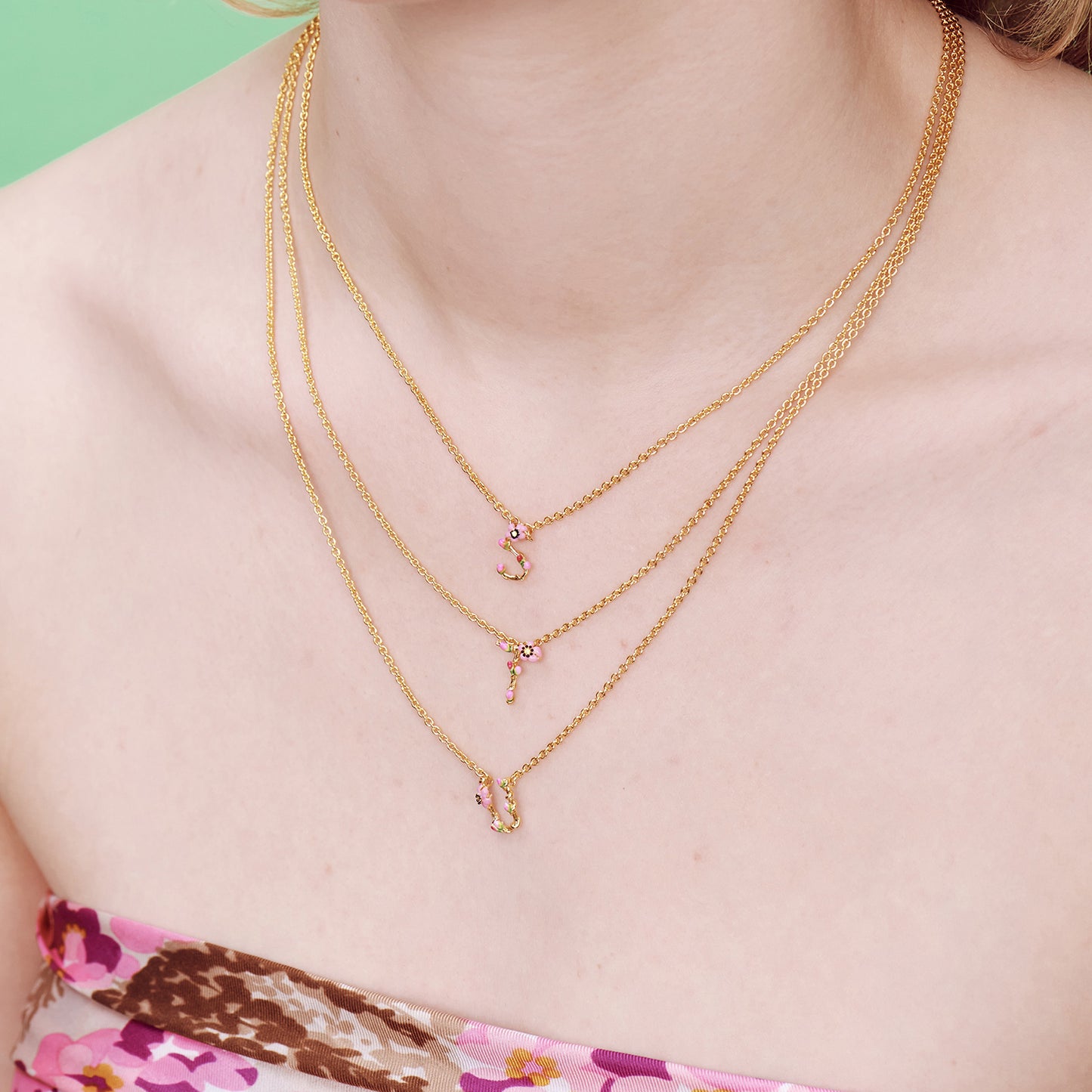 Letter S Extraordinary Necklace | AOAB3191