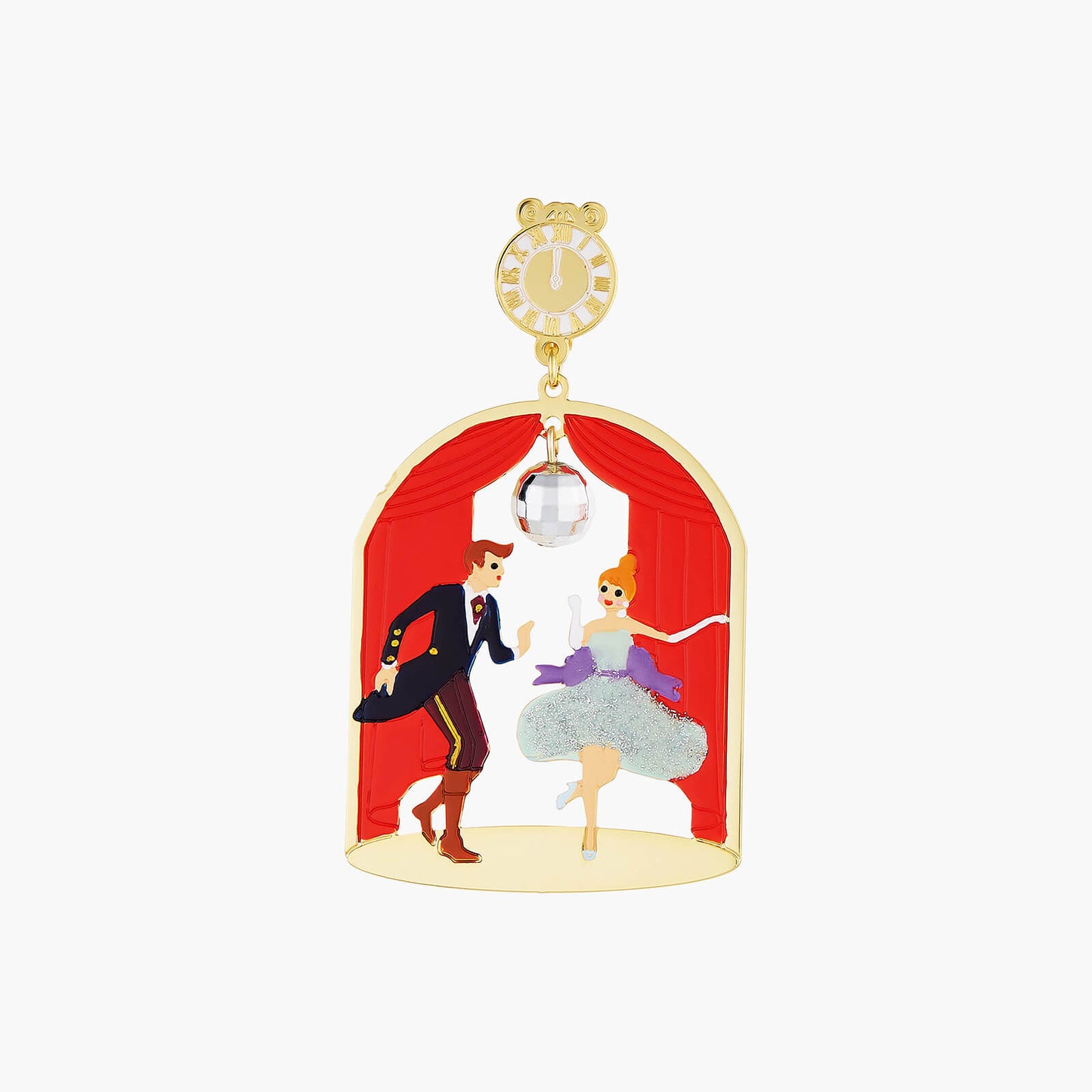 Cinderella And Prince Earrings | AOCE1031