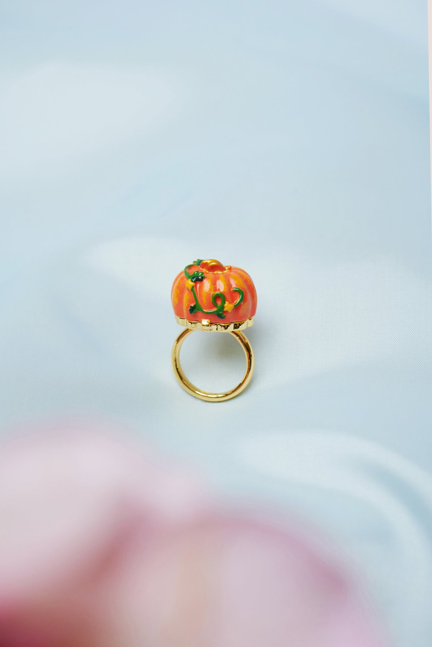 Pumkpin And Slipper Secret Ring | AOCE6021