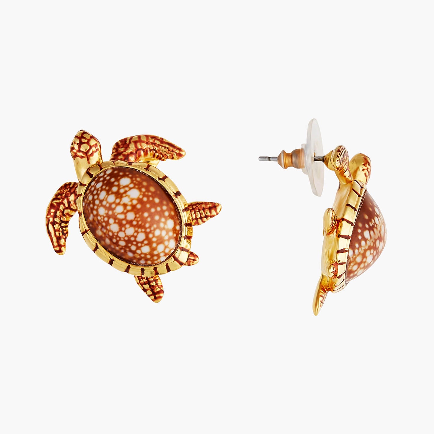Turtles And Speckled Shells Earrings | AOGL1081