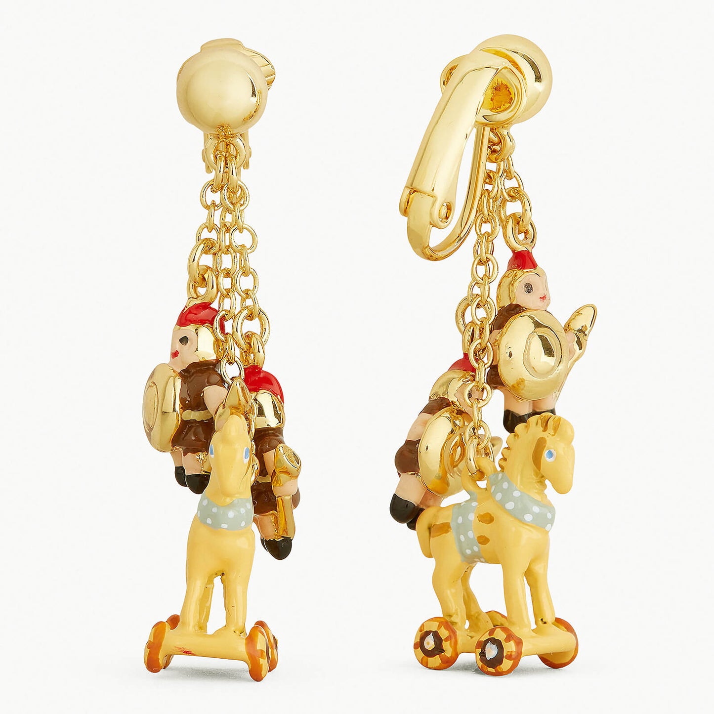 Trojan Horse Post Earrings | APPD1011