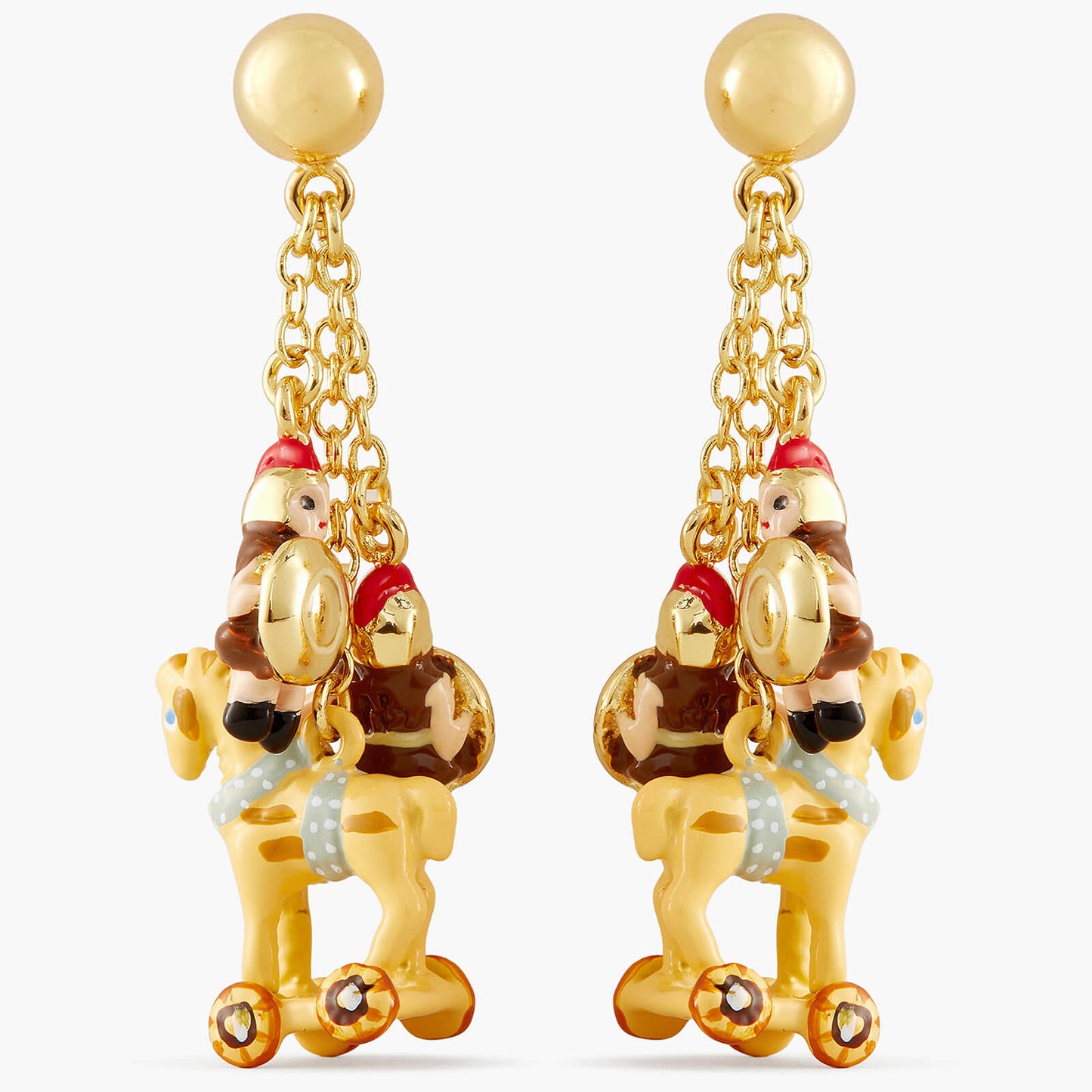 Trojan Horse Post Earrings | APPD1011