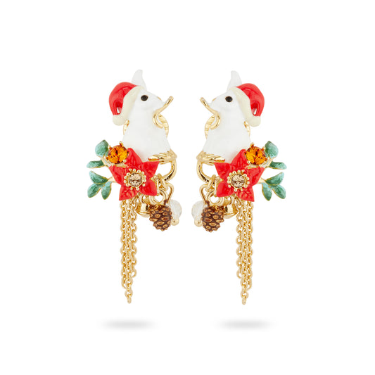 Enchanted Christmas rabbit earrings | AQNE1031