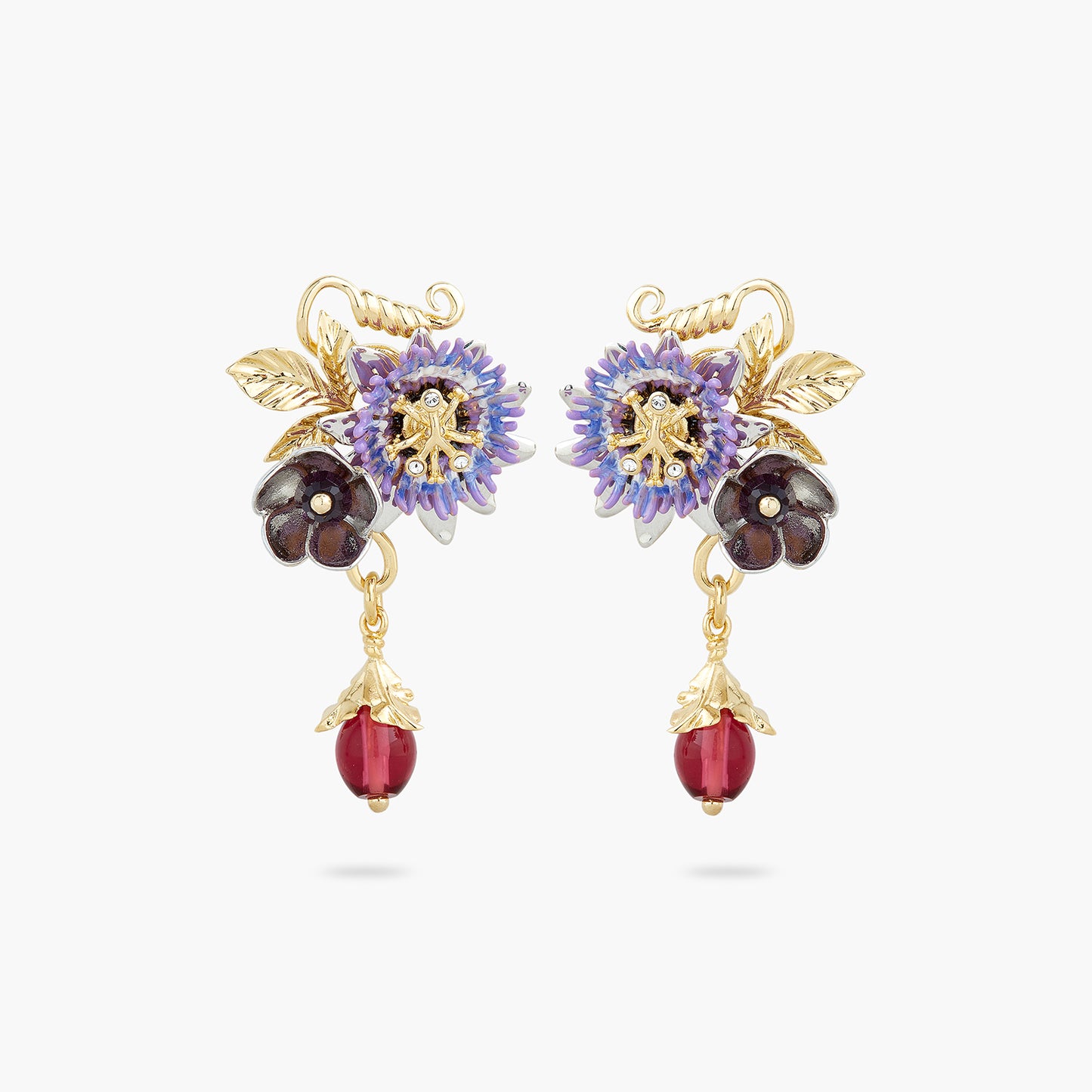 Passionflower Dangling Earrings | AQPG1051