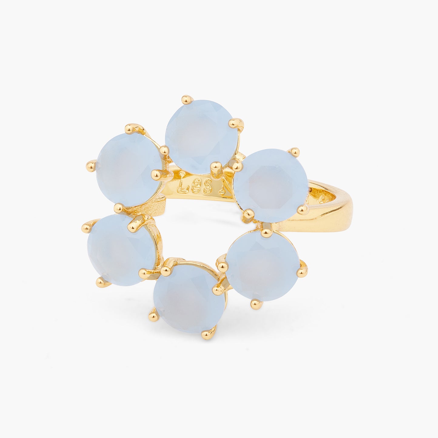 Sky Blue Diamantine 6 Stone Fine Ring | ARLD6191