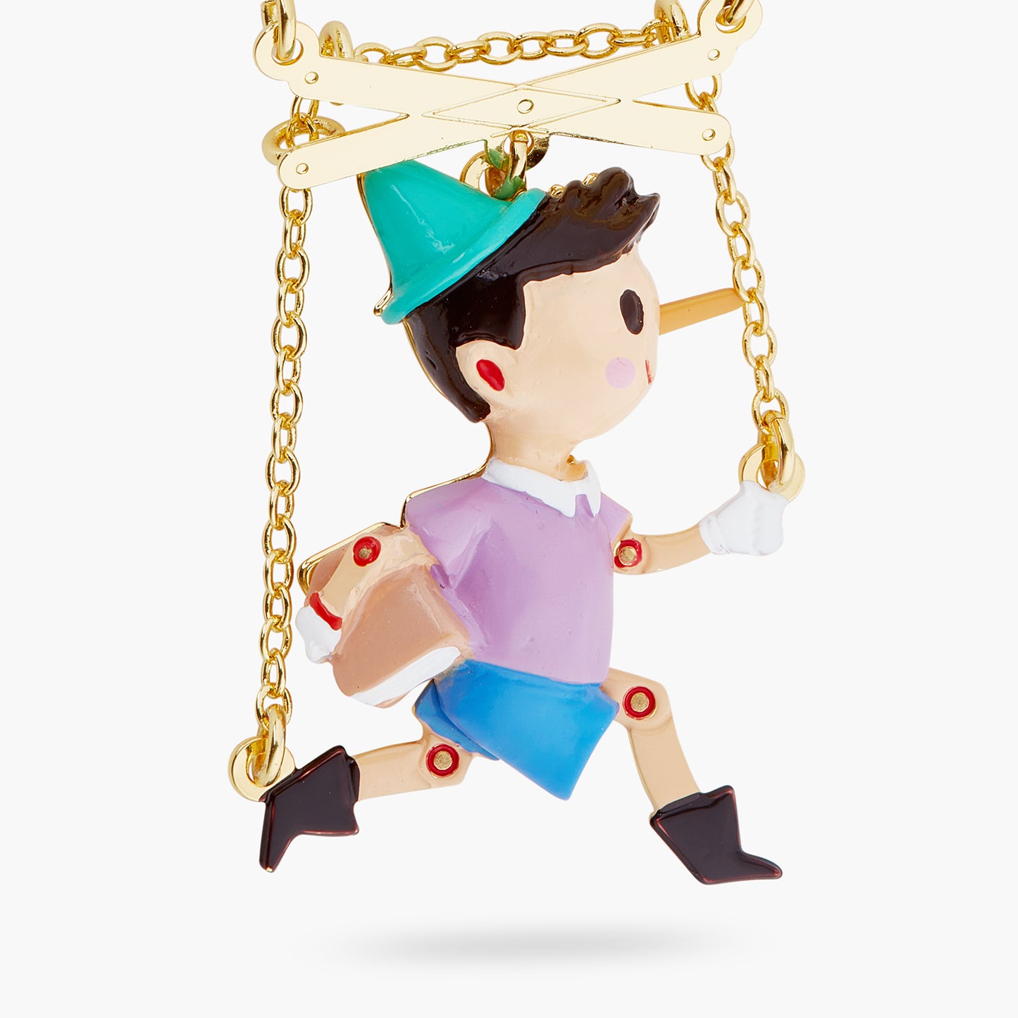 Pinocchio Puppet Pendant Necklace | ARPI3041