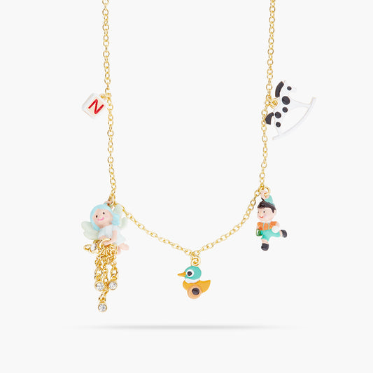 Pinocchio And Magical World Charm Necklace | ARPI3061