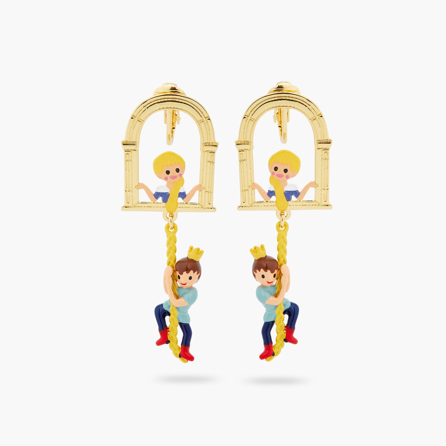 Enchanted Hair Princess And Prince Earrings | ASCE1021