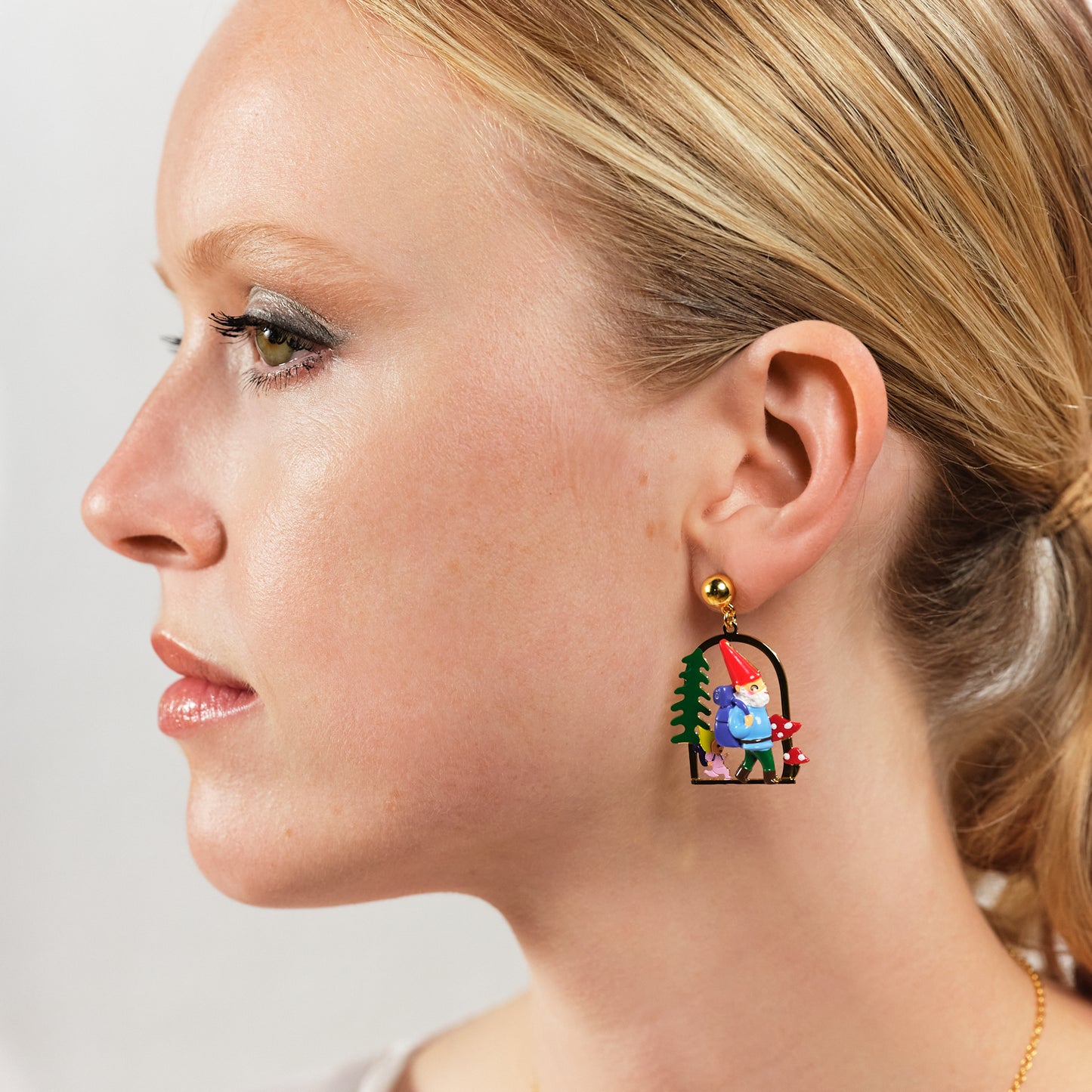 Hiking Gnome Earrings | ASCP1031