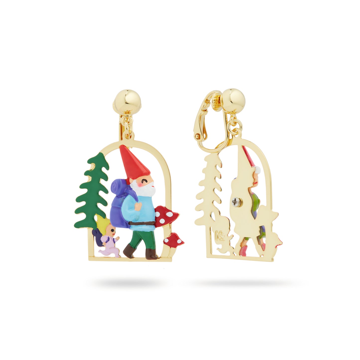 Hiking Gnome Earrings | ASCP1031