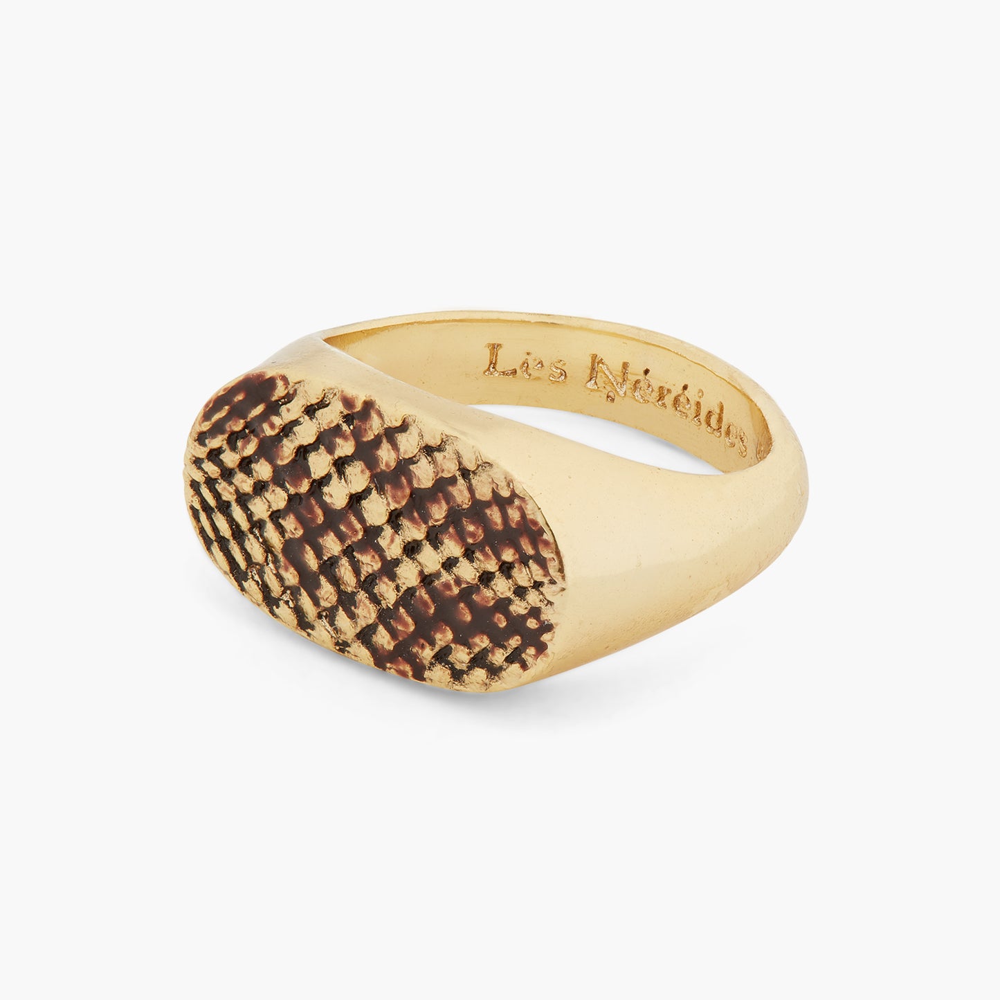 Snakeskin Signet Ring | ASNI6031