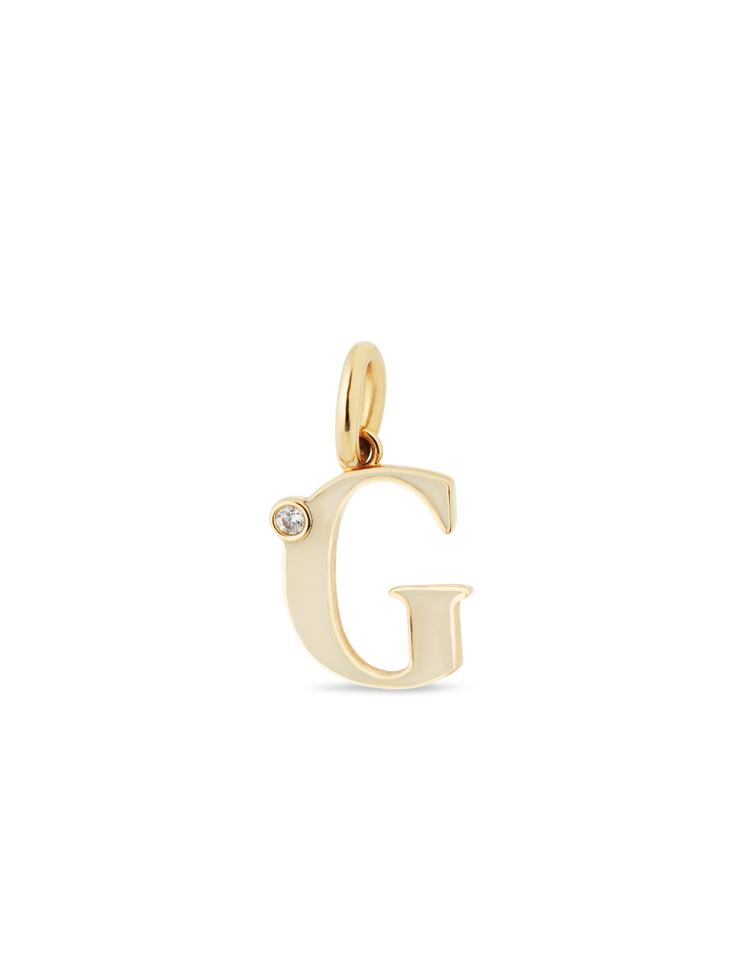 Letter G Pendant Necklace | AUAB3071