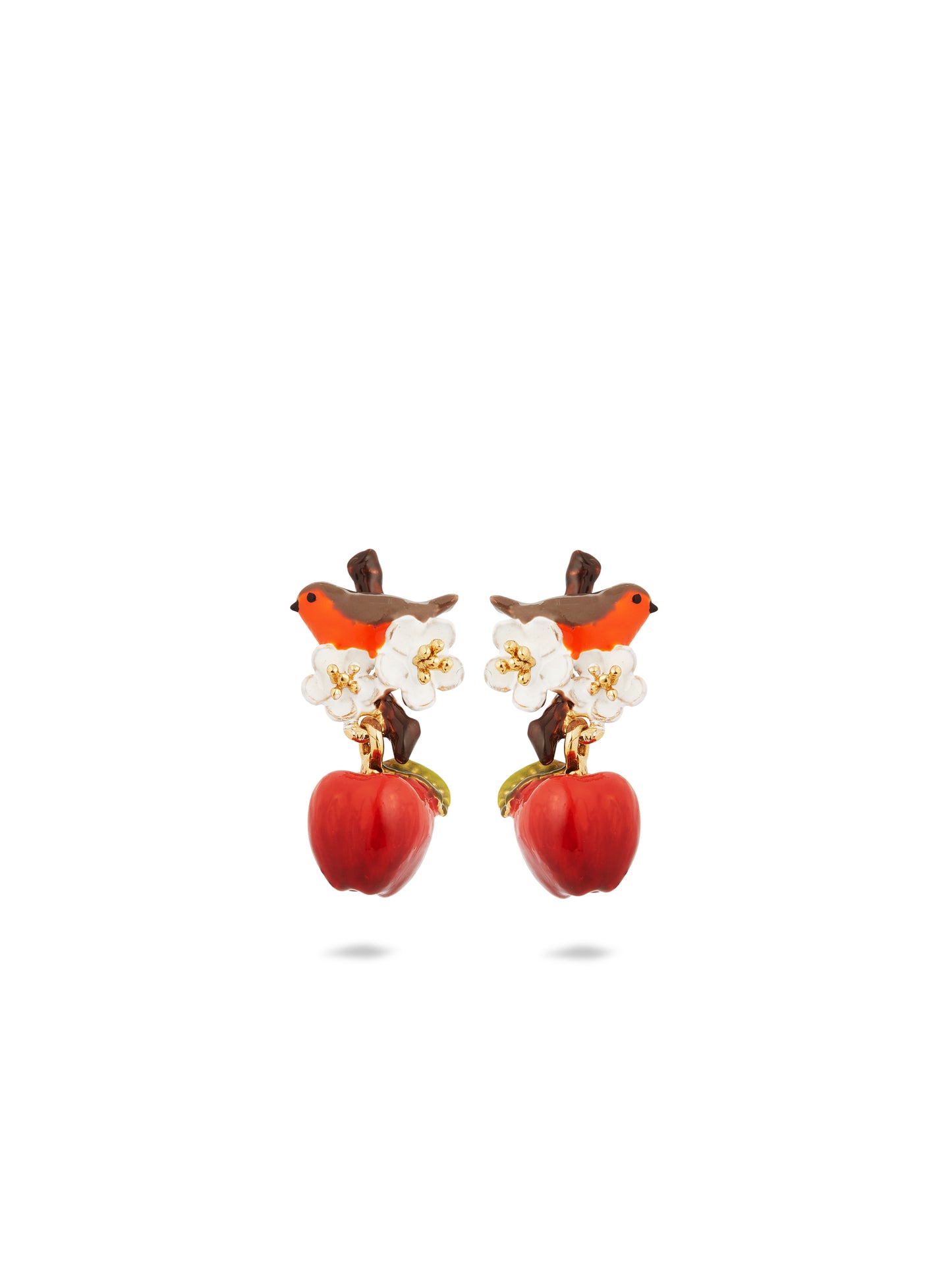 Robin And Apple Earrings | AUDC1021