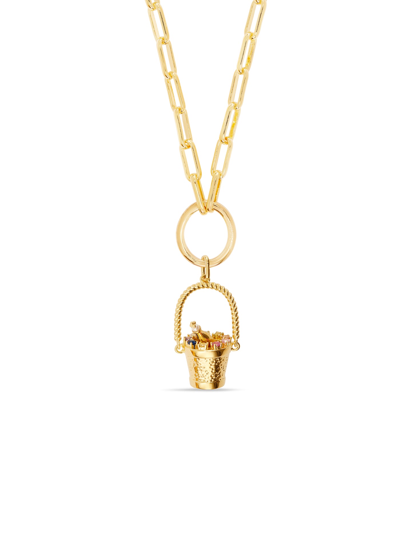 Champagne Bucket Pendant | AUPE4131