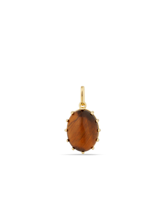 Tiger Eye Stone Pendant | AUPE4261