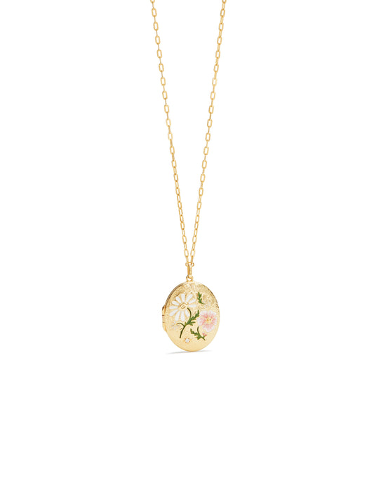 Secret Medallion Pendant Necklace | AUPS3021