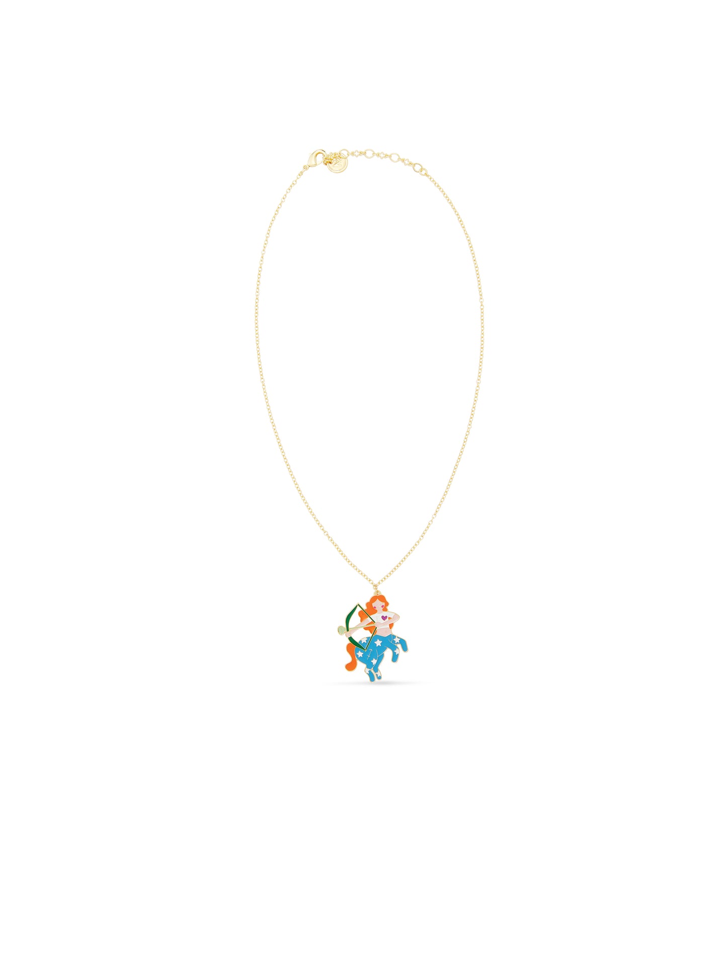 Sagittarius Astrological Sign Pendant Necklace | AUSA3091