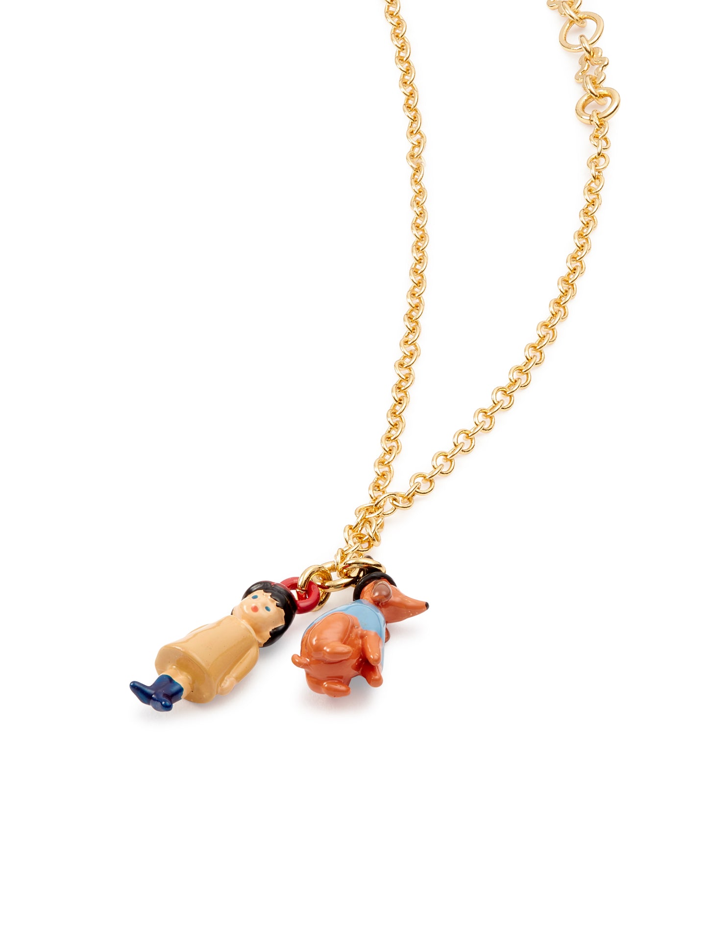 Little Girl And Dachshund Charm Bracelet | AUTO2021