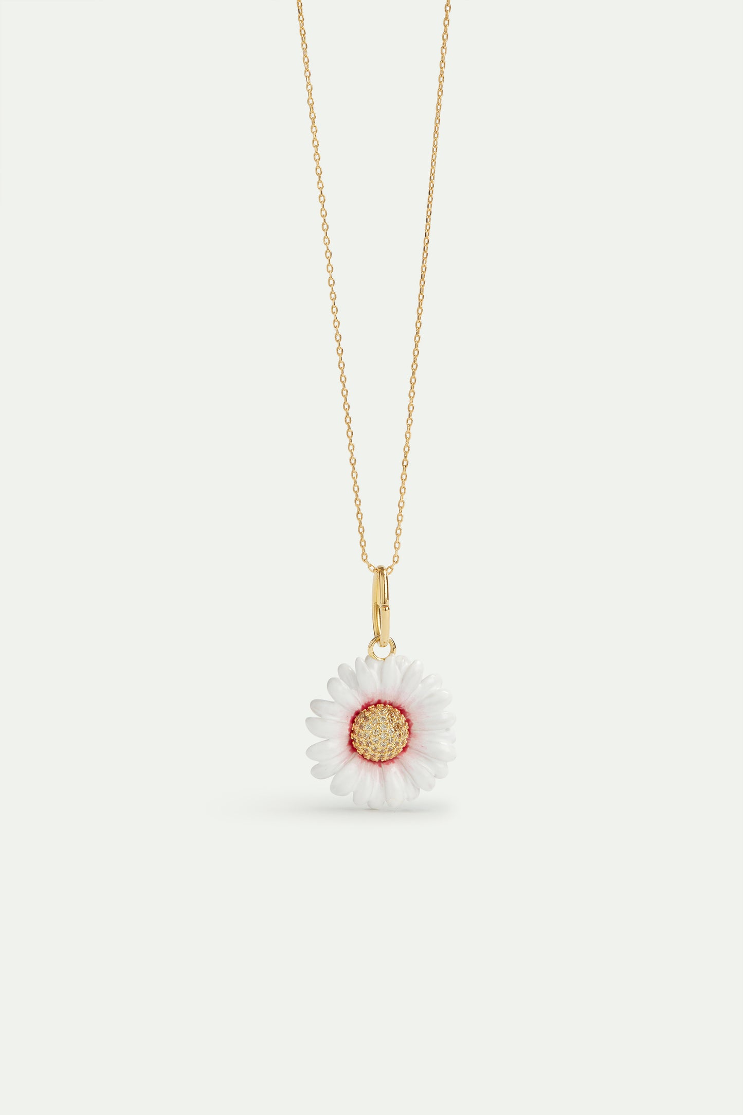 White Daisy Flower Pendant |AVPE4081