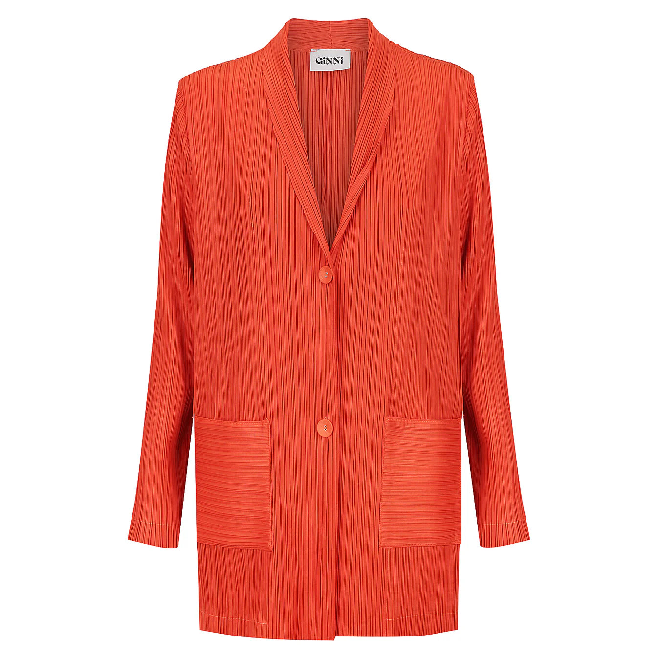 Ginni | MR Blue Sky Blazer / Tangerine