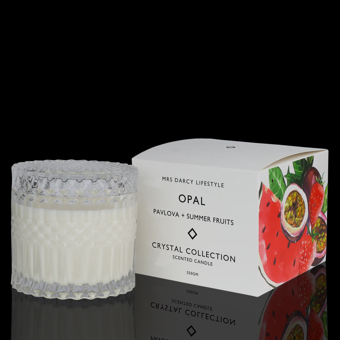 Candle Opal - Pavlova And Summer Fruits