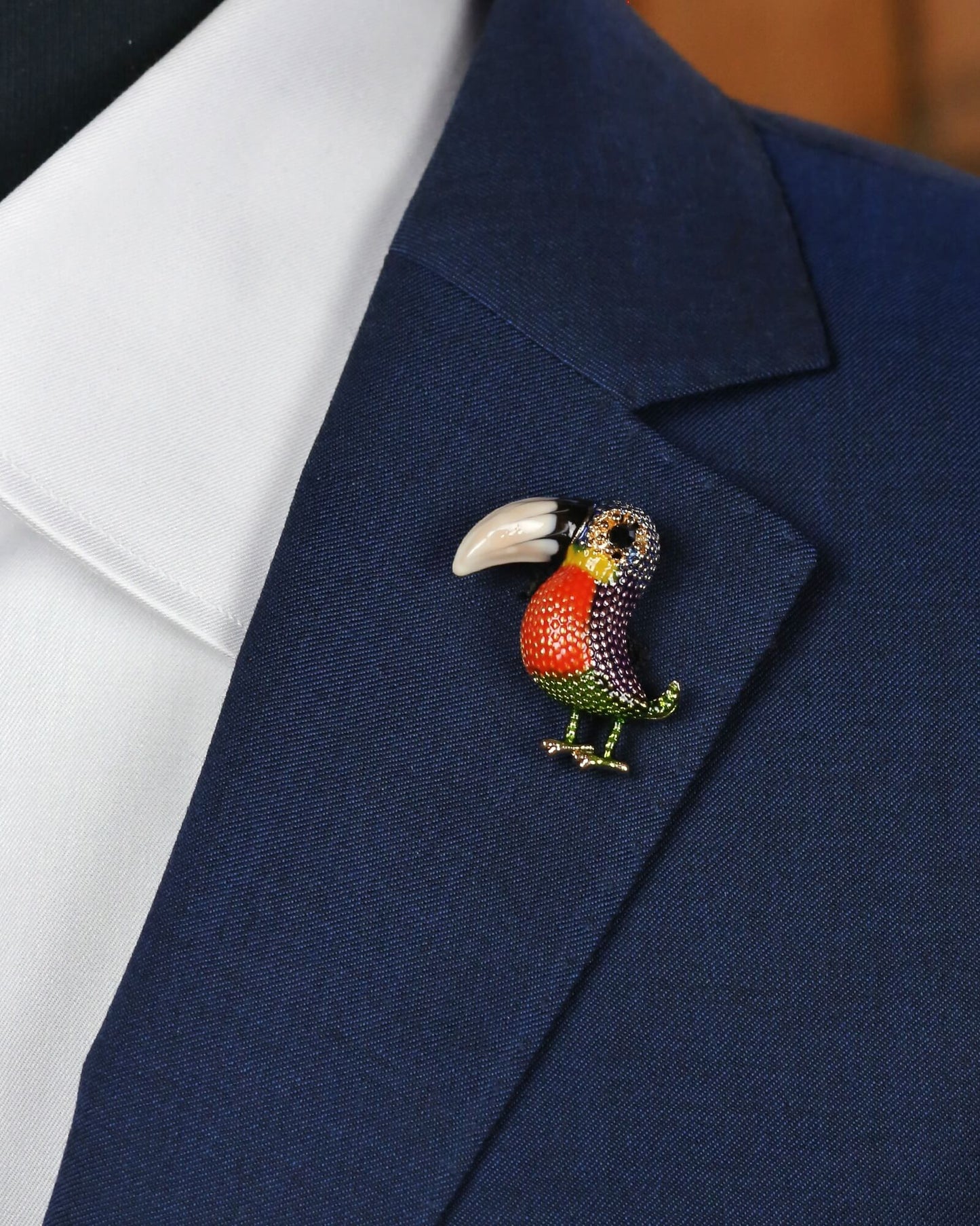 Toucan Enamel Pin