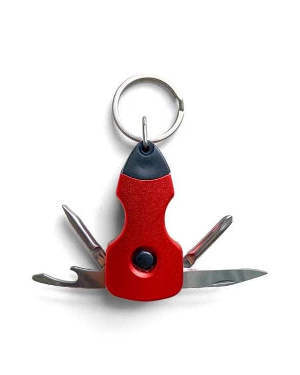 Men's Republic | Key Ring Multi Tool / Red