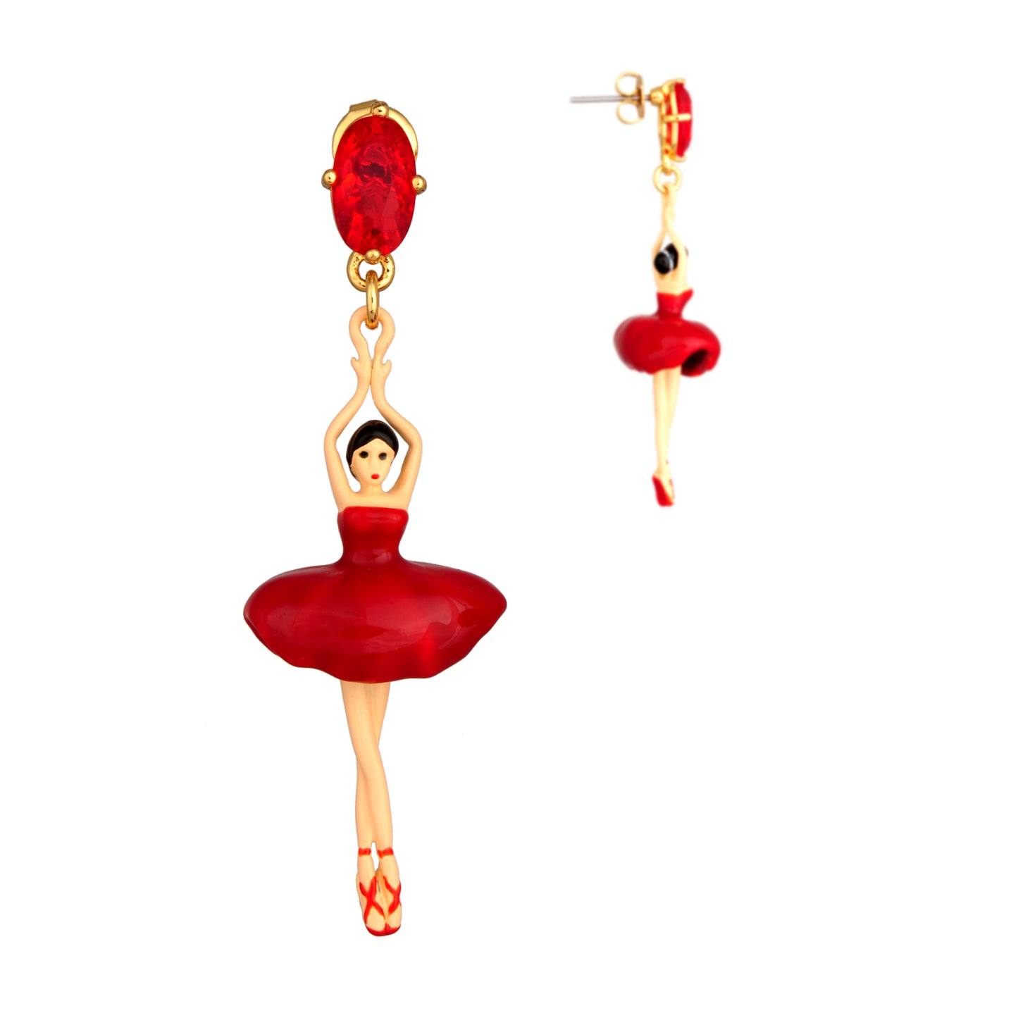 Bo Pas de Deux Red Red Earrings | RDD115T/3