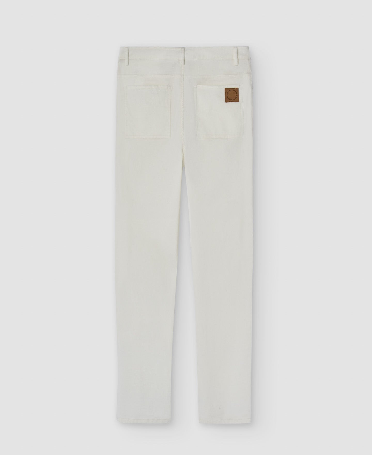 Women Trousers | Beige Trousers by Spanish designer Adolfo Dominguez