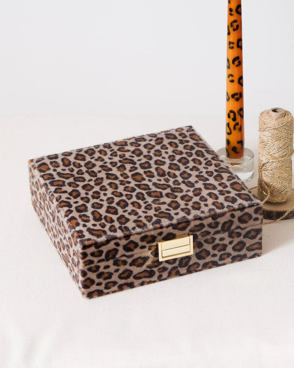 Anne Leopard Jewelry Box Leopard