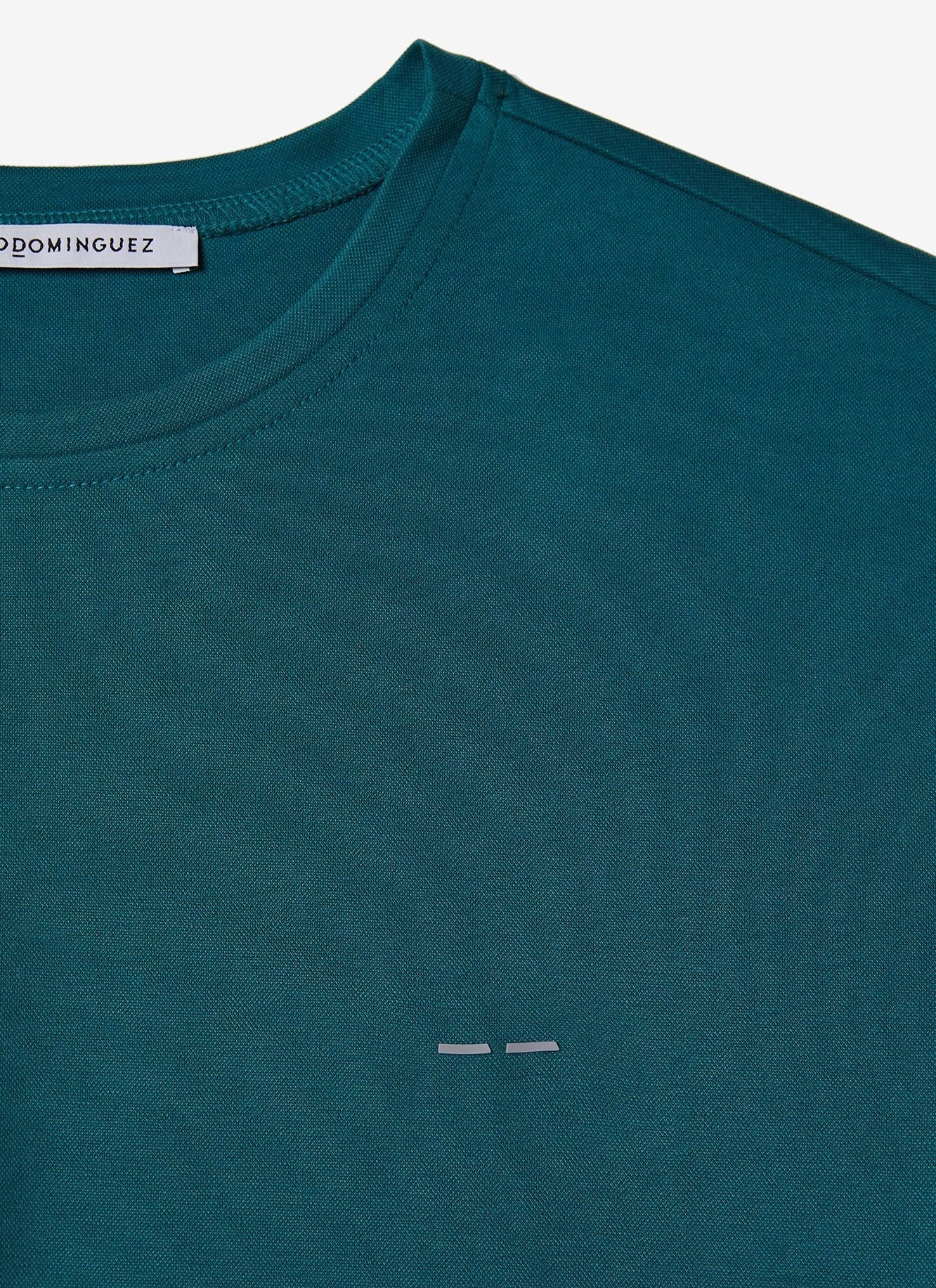 Men T-Shirt (Short Sleeve) | Emerald Green Modal T-Shirt by Spanish designer Adolfo Dominguez