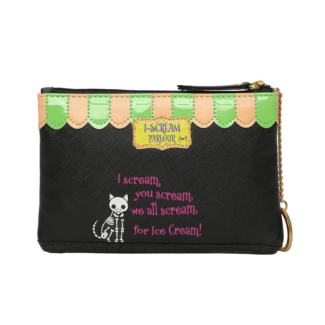 I-Scream Parlour Zipper Key Coin Purse