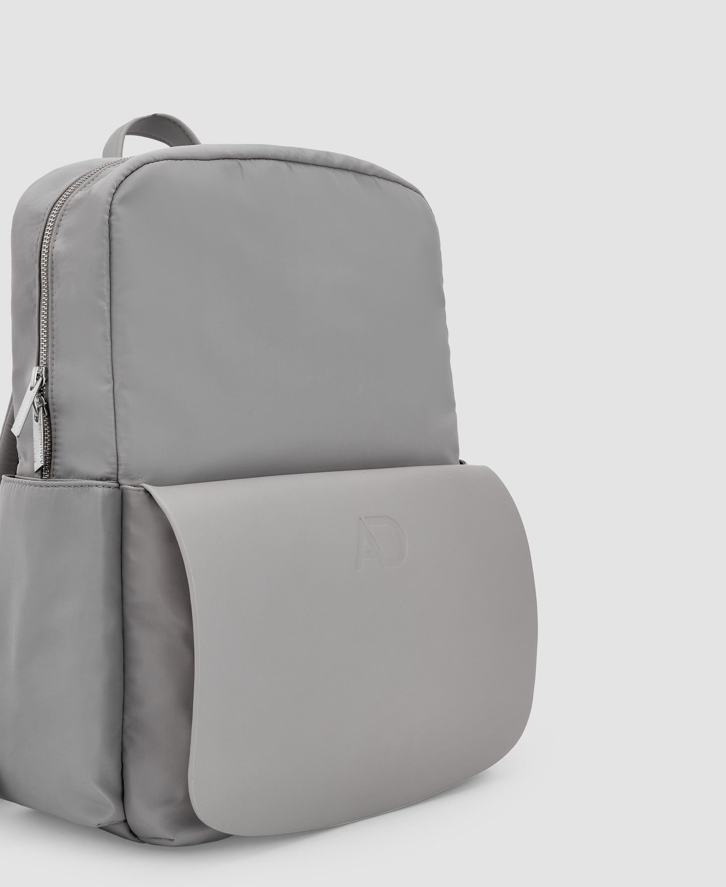 Men Bags | Light Grey Back Pack by Spanish designer Adolfo Dominguez