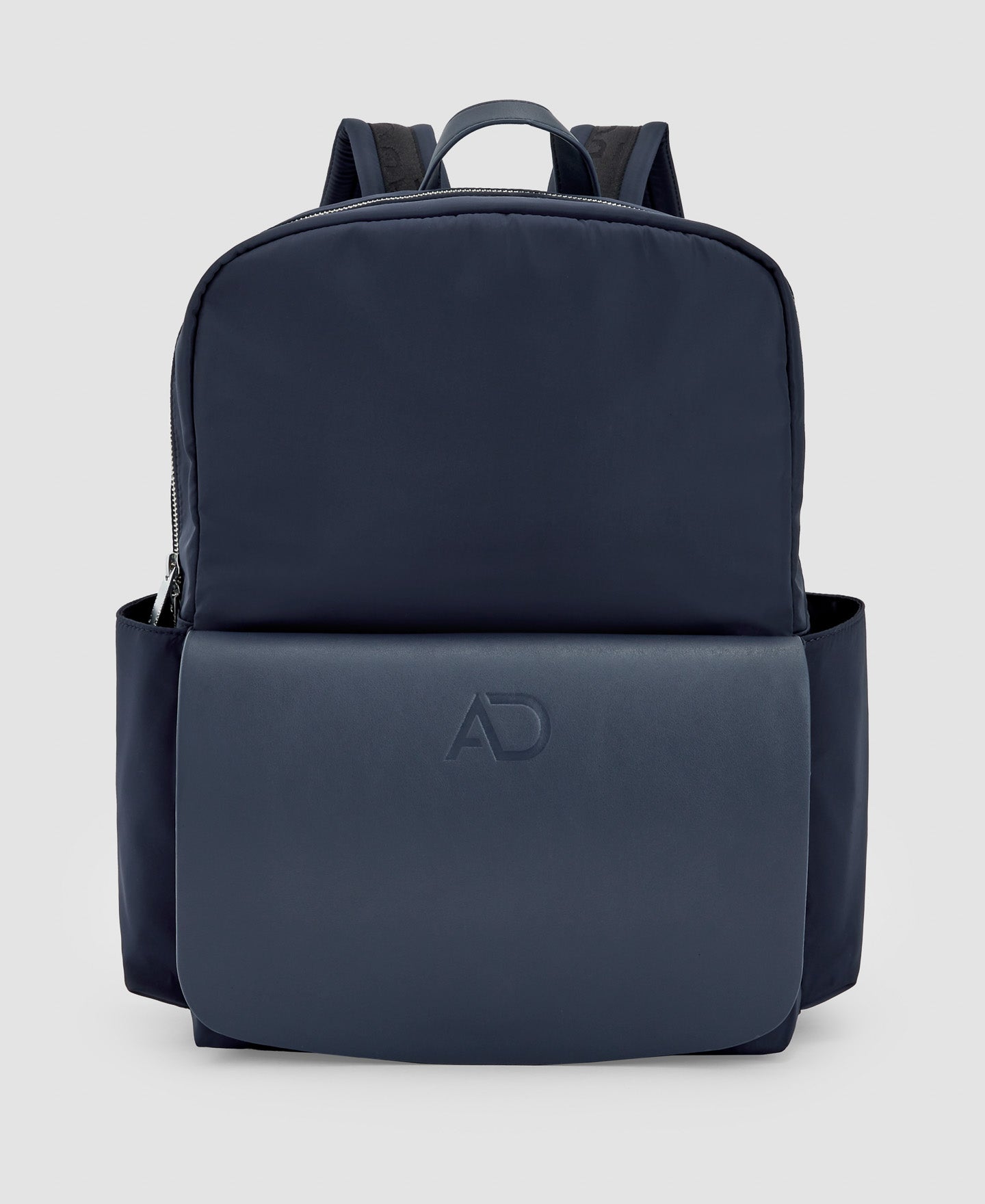 Men Bags | Navy Blue Back Pack by Spanish designer Adolfo Dominguez