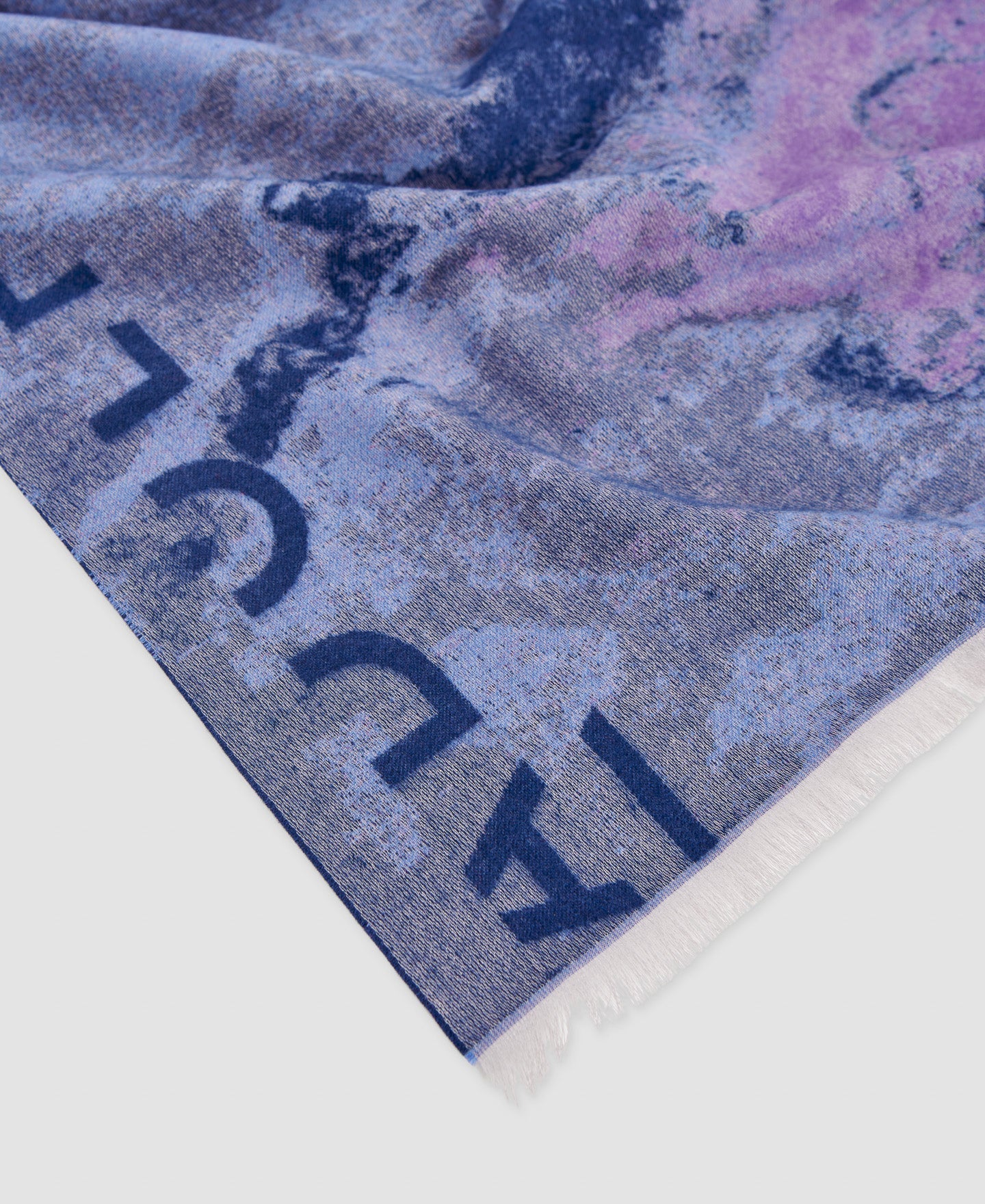 Women Scarf | Navy Blue Scarf by Spanish designer Adolfo Dominguez