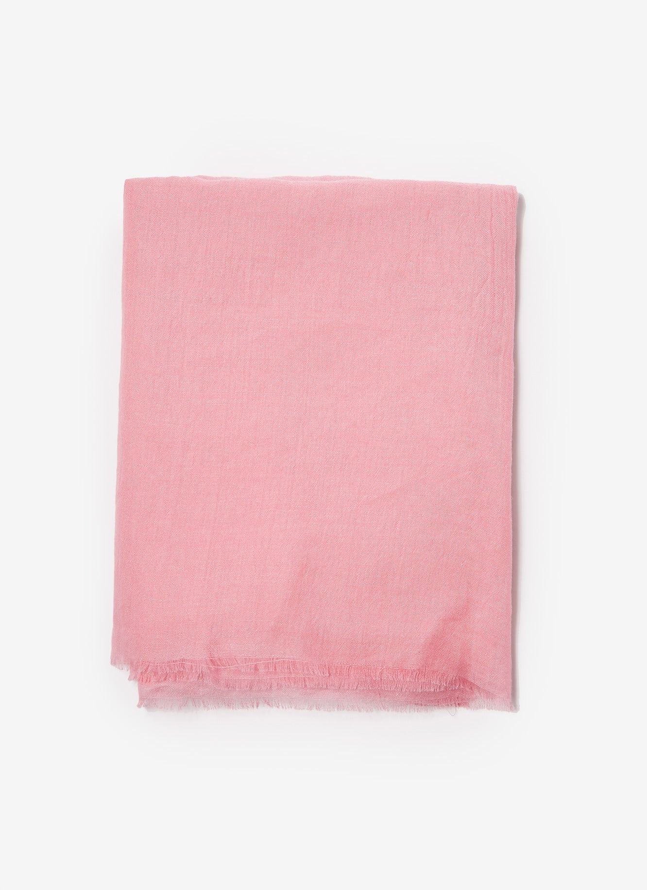 Women Shawl | Pink Modal And Cotton Scarf by Spanish designer Adolfo Dominguez