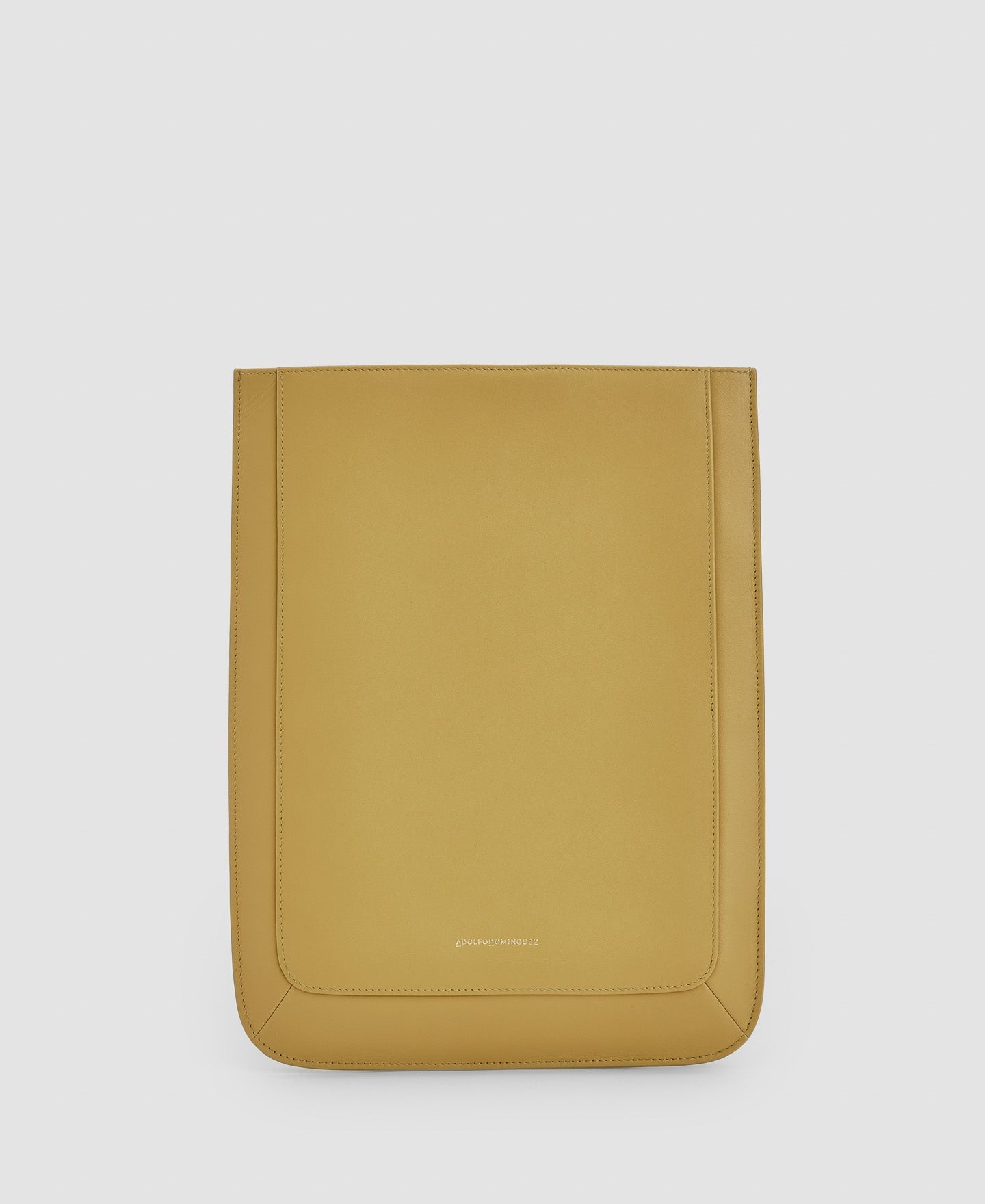 Women Wallet | Pistachio Green Vachetta Ipad Case by Spanish designer Adolfo Dominguez