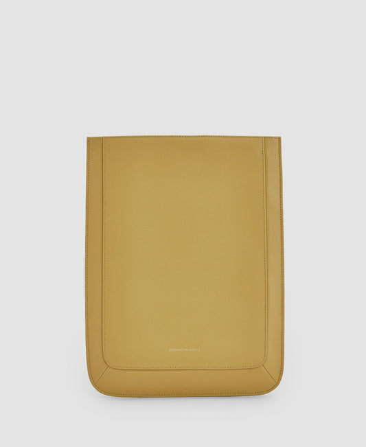 Women Wallet | Pistachio Green Vachetta Ipad Case by Spanish designer Adolfo Dominguez