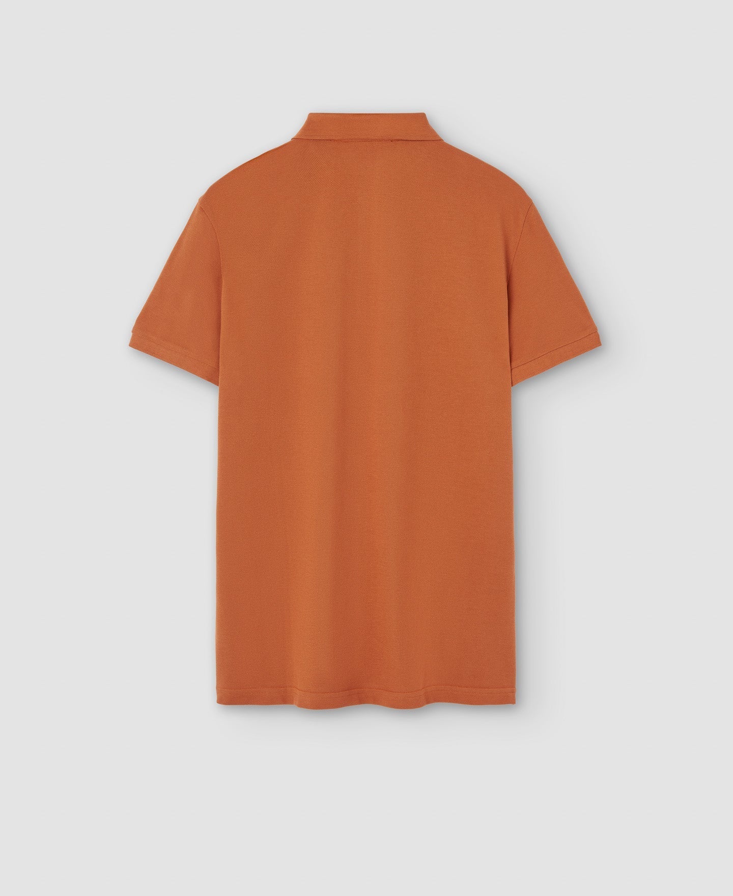 Men Polo | Red Russet Polo by Spanish designer Adolfo Dominguez