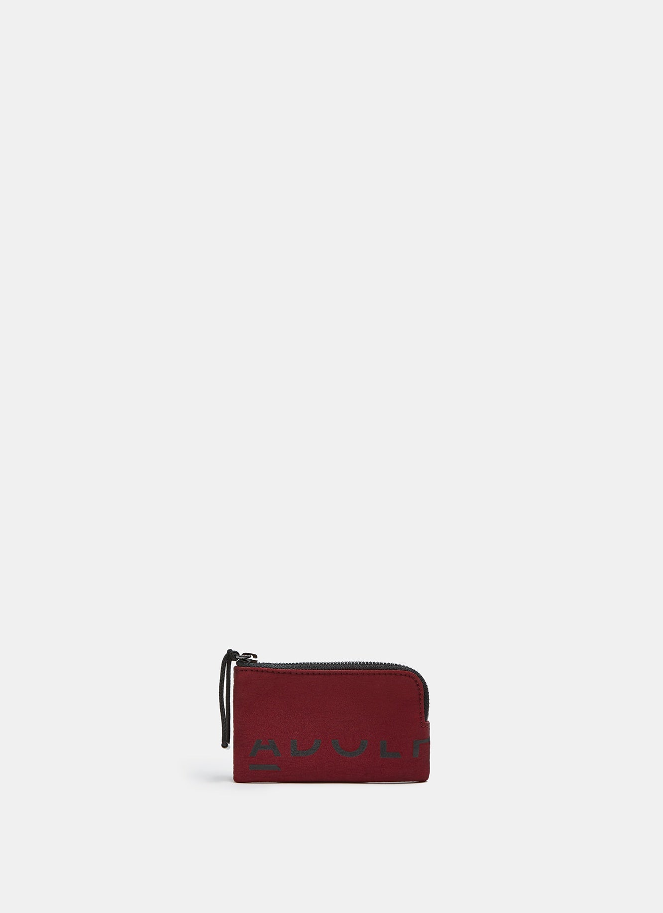 Women Wallet | Red Technical Nylon Small Wallet With Logo by Spanish designer Adolfo Dominguez